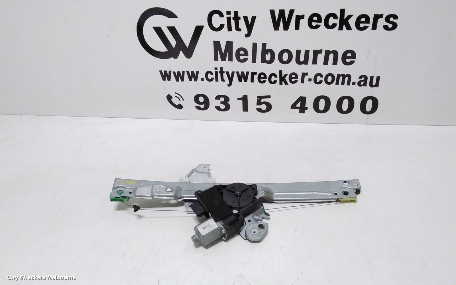 PEUGEOT 308 LEFT FRONT WINDOW REG/MOTOR, T7, HATCH/WAGON, 09/2007 - 12/2013