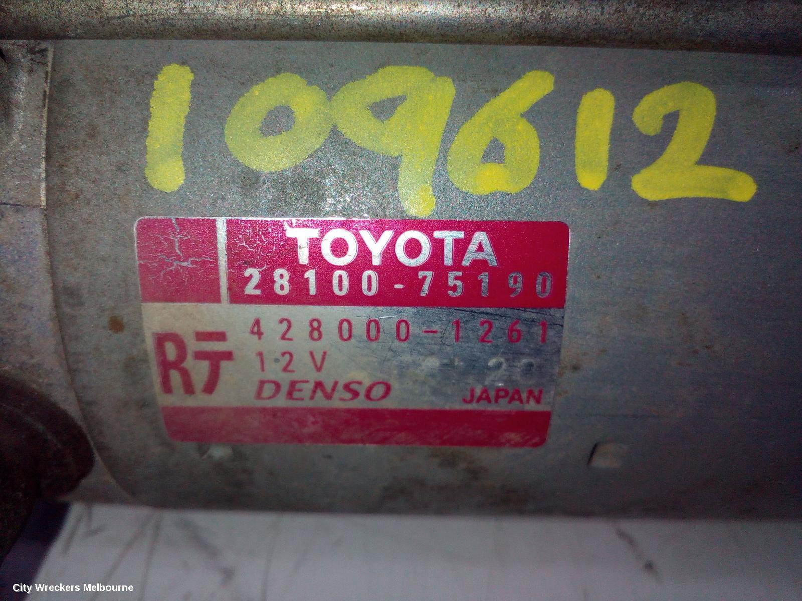 TOYOTA HIACE STARTER, PETROL, 2.7, 2TR-FE, TRH, 03/2005 - 04/2019