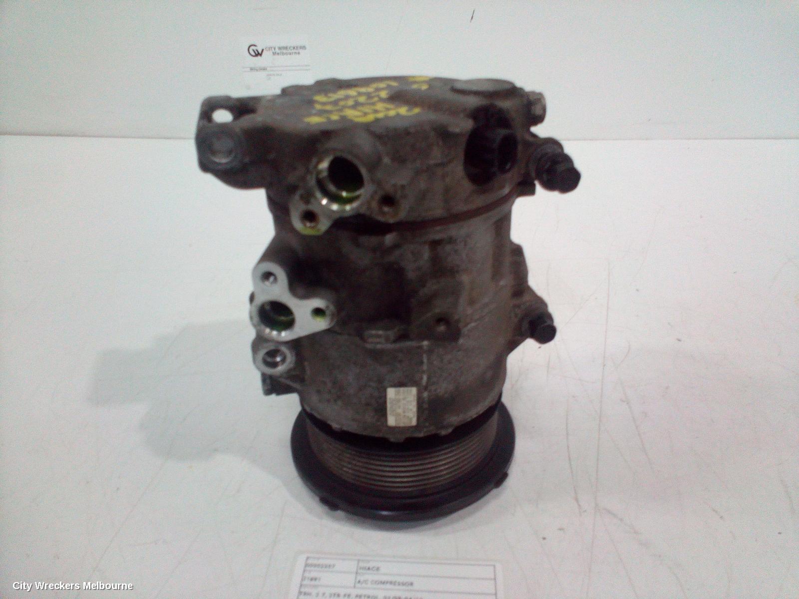 TOYOTA HIACE A/C COMPRESSOR, TRH, 2.7, 2TR-FE, PETROL, 03/2005 - 04/2019