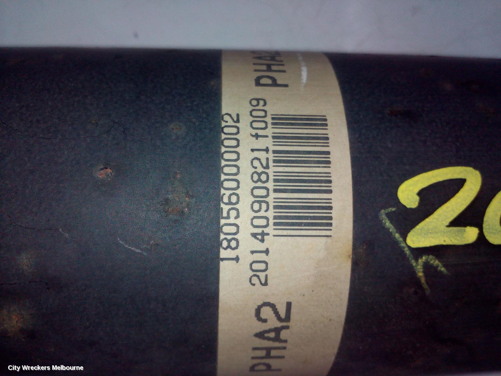 TOYOTA HIACE REAR DRIVE SHAFT, TRH, LWB/SWB, AUTO T/M, PETROL, 03/2005 - 02/2015