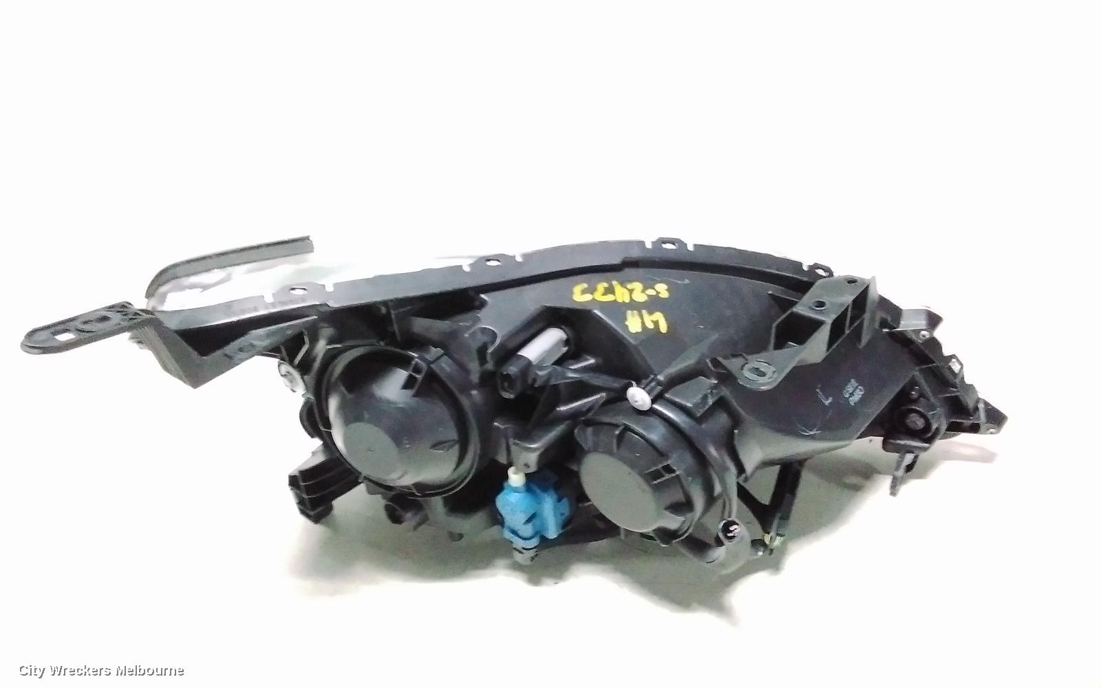 NISSAN PULSAR LEFT HEADLAMP, B17, SEDAN, ST, HALOGEN TYPE, 12/2012 - 12/2017