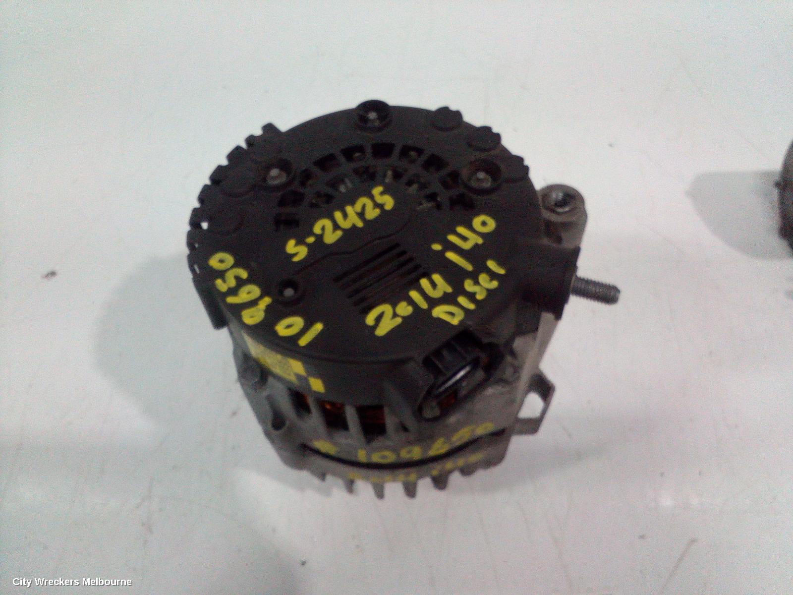 HYUNDAI I40 ALTERNATOR, DIESEL, 1.7, TURBO, VF, 09/2011 - 02/2015