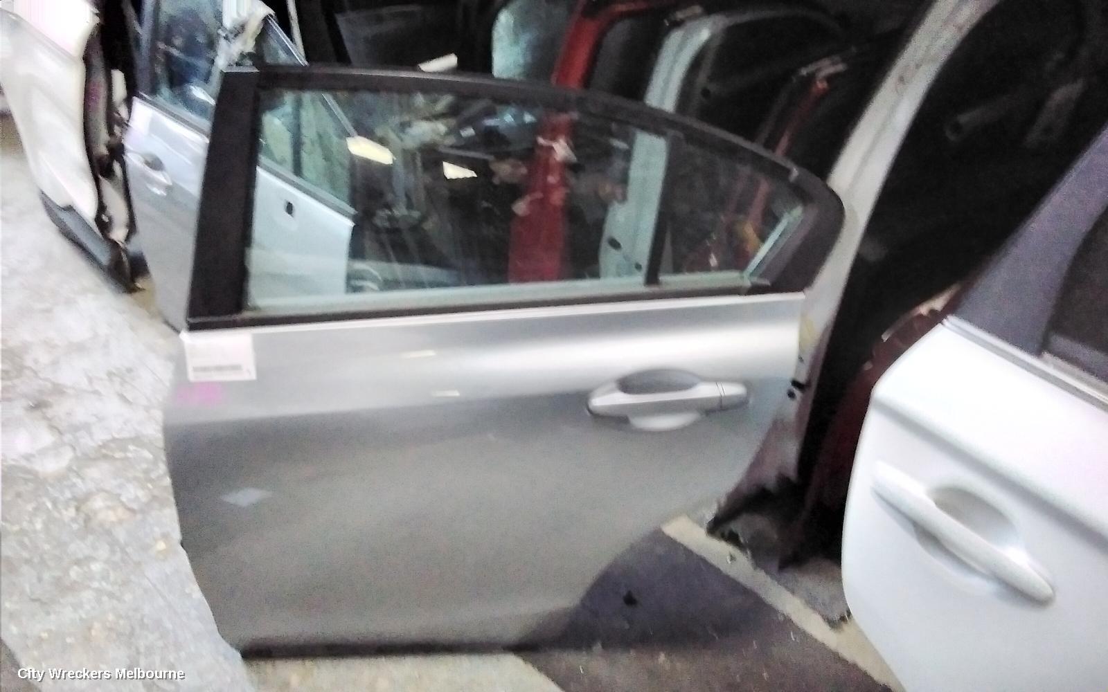 HONDA CIVIC LEFT REAR DOOR/SLIDING, 9TH GEN, SEDAN (VIN JHMFB/MRHFB), 02/2012 - 04/2016