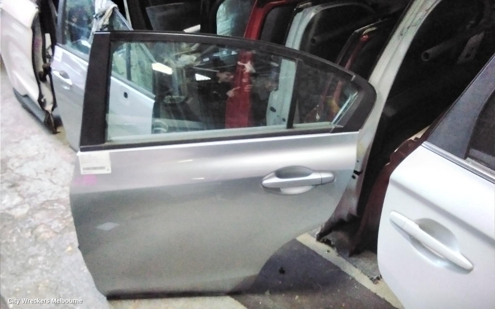 HONDA CIVIC LEFT REAR DOOR/SLIDING, 9TH GEN, SEDAN (VIN JHMFB/MRHFB), 02/2012 - 04/2016