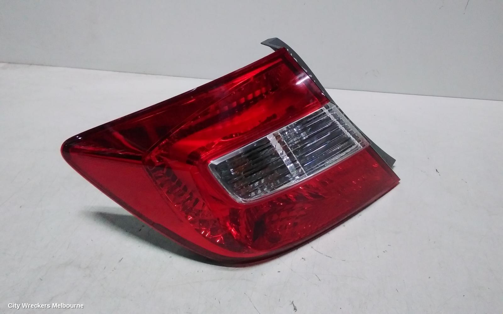 HONDA CIVIC LEFT TAILLIGHT, 9TH GEN, SEDAN (VIN JHMFB/MRHFB), NON HYBRID, 02/2012 - 04/2016