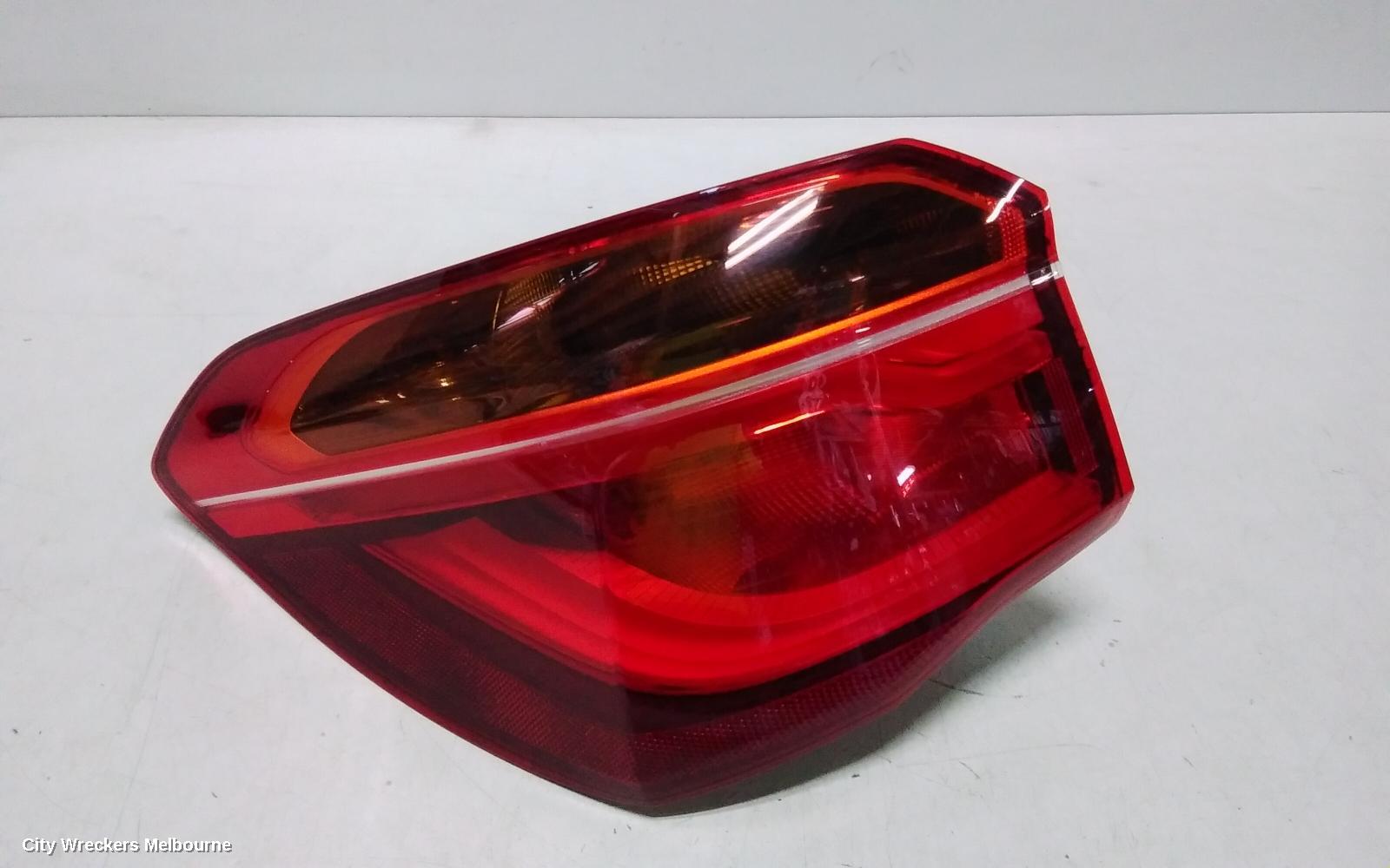 BMW X1 LEFT TAILLIGHT, F48, HALOGEN TYPE, 08/2015 - 06/2019