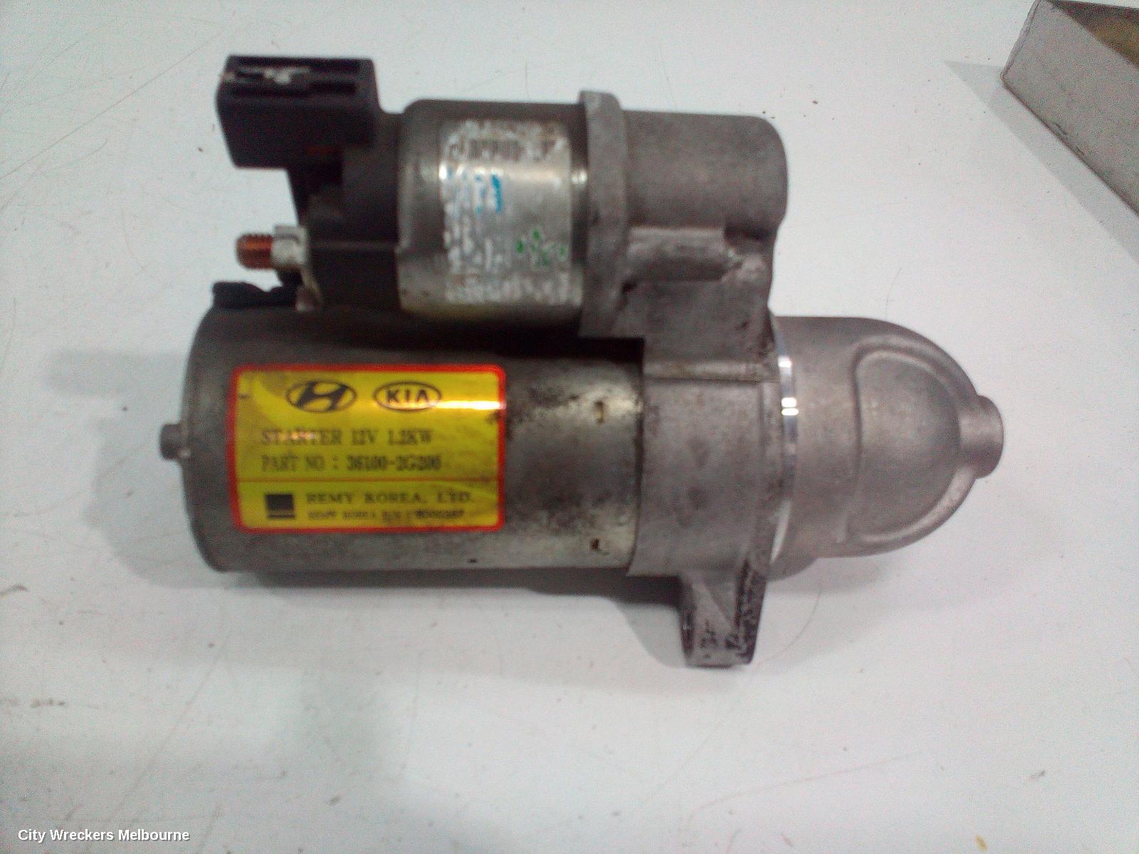 KIA SPORTAGE STARTER, PETROL, 2.4, G4KE, SL, 05/2010 - 05/2013