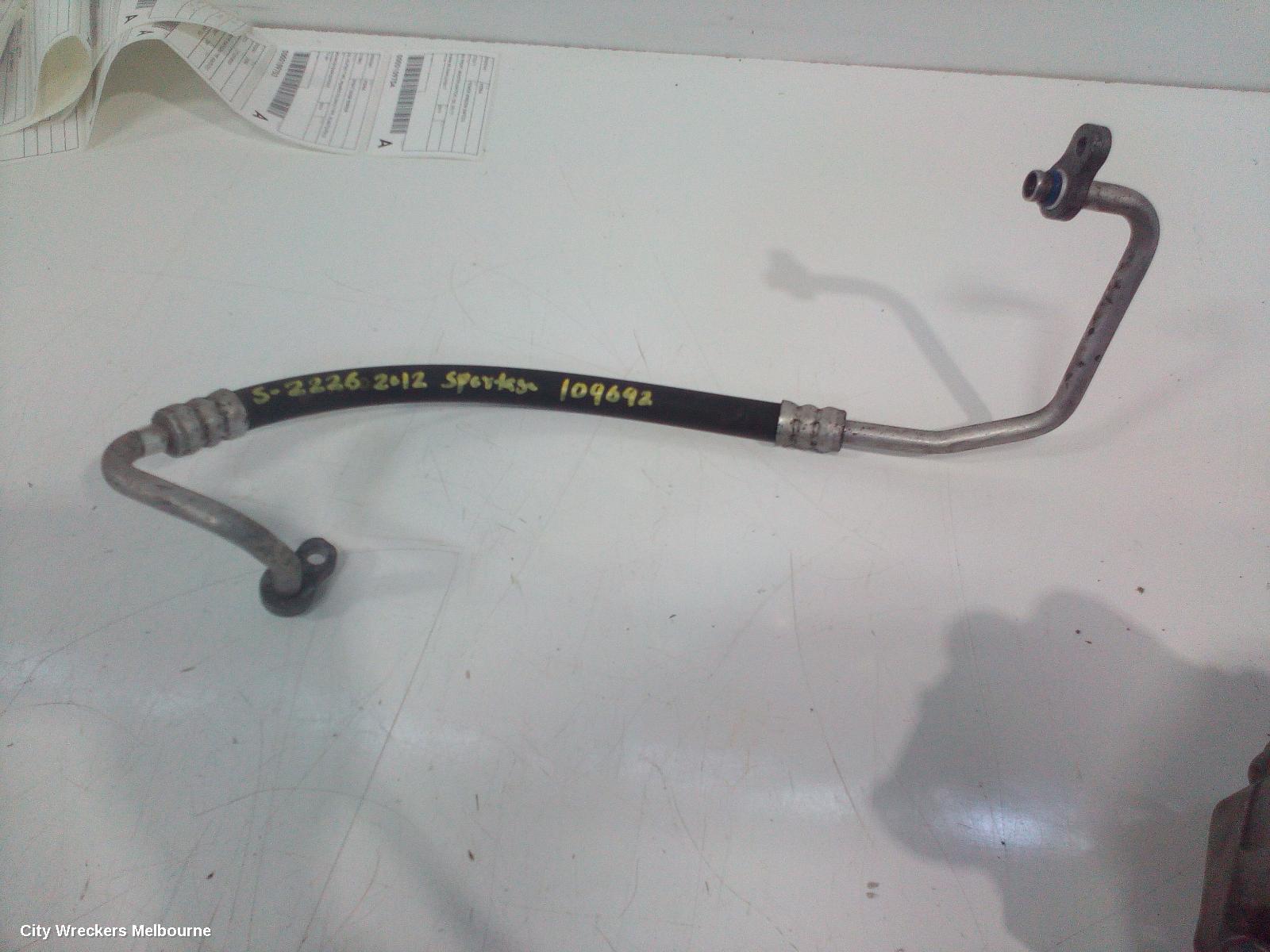 KIA SPORTAGE A/C HOSES, SL, 07/2010 - 10/2015