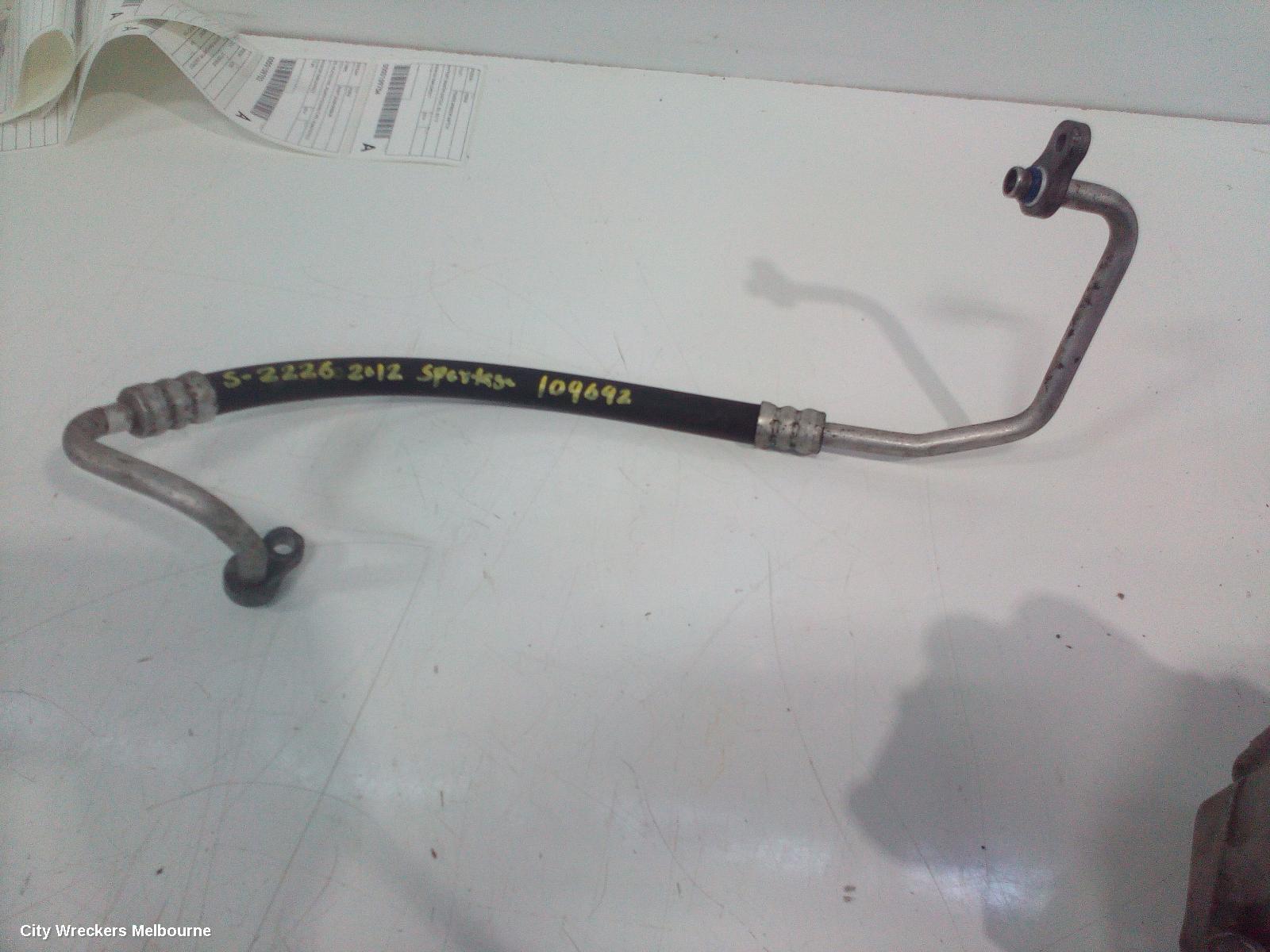 KIA SPORTAGE A/C HOSES, SL, 07/2010 - 10/2015