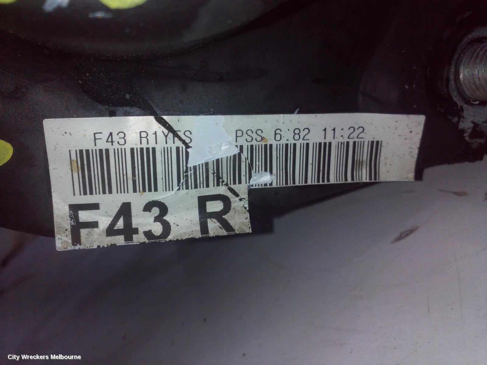 KIA SPORTAGE RIGHT FRONT STRUT, SL, 05/2010 - 05/2013