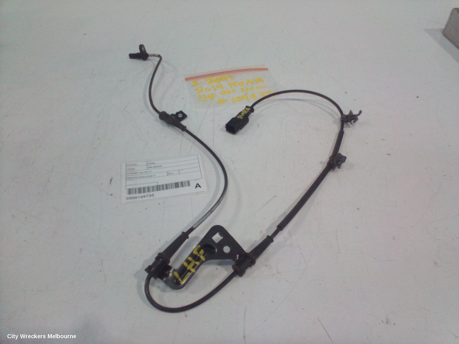 HYUNDAI KONA ABS SENSOR, LH FRONT, OS, 09/2017 ONWARDS
