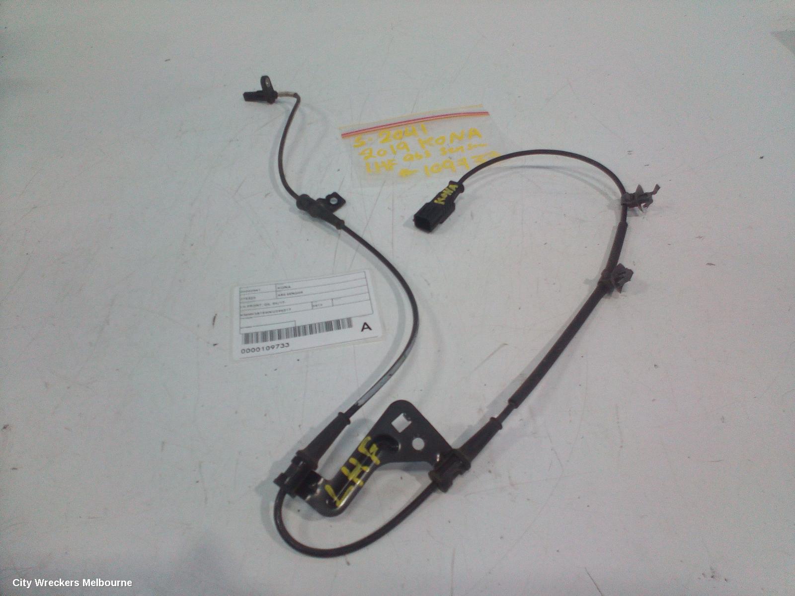 HYUNDAI KONA ABS SENSOR, LH FRONT, OS, 09/2017 ONWARDS