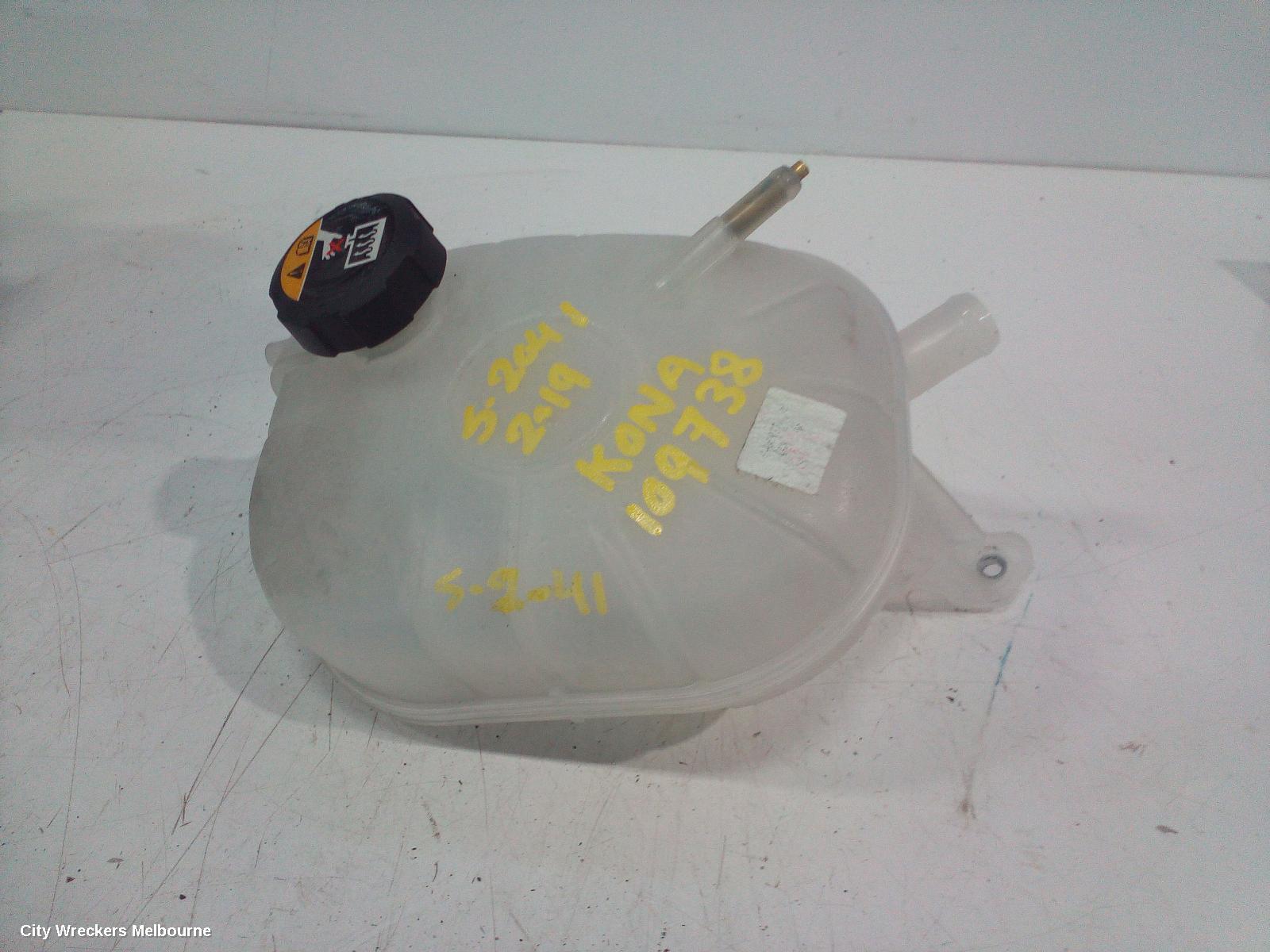 HYUNDAI KONA OVERFLOW BOTTLE, OS, 09/2017 - 07/2023