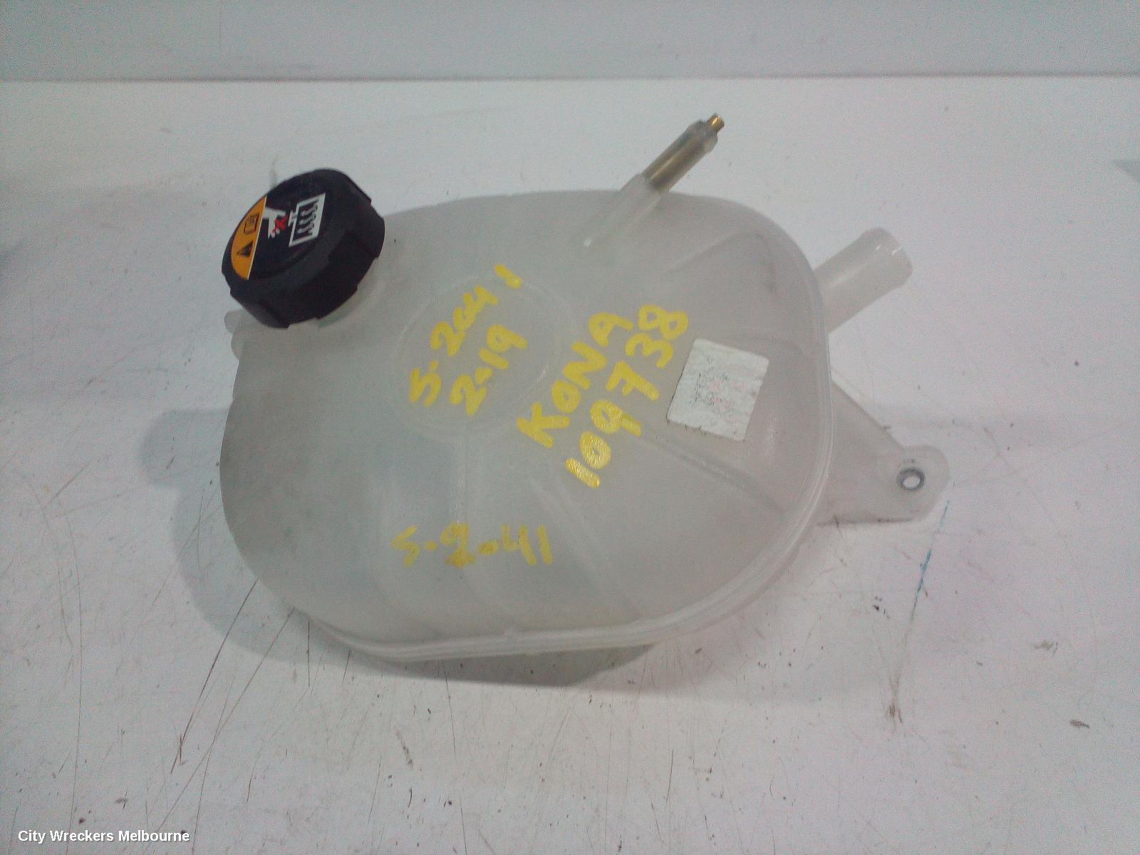 HYUNDAI KONA OVERFLOW BOTTLE, OS, 09/2017 - 07/2023