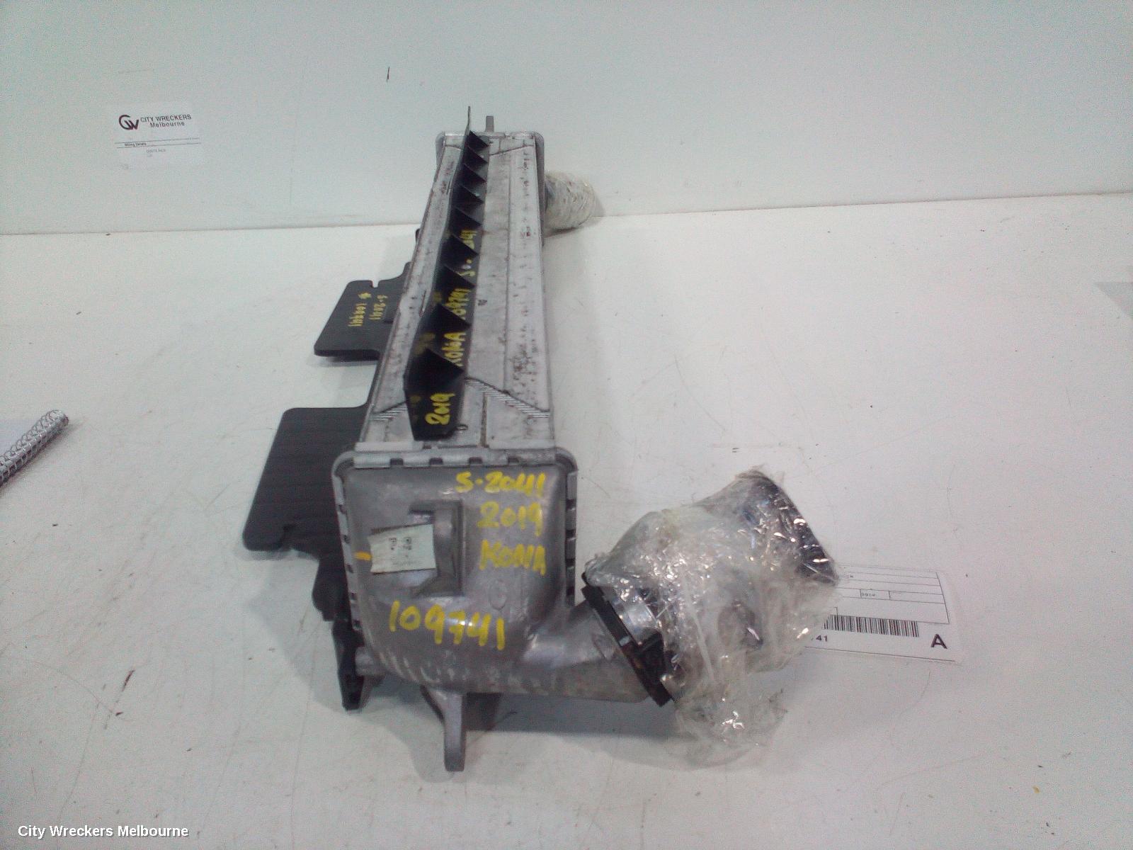 HYUNDAI KONA INTERCOOLER, PETROL, 1.6, OS, 09/2017 ONWARDS