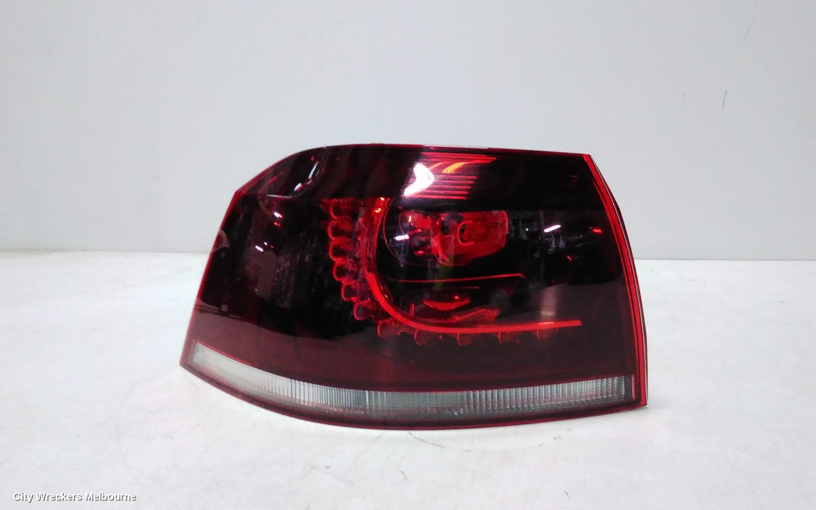 VOLKSWAGEN GOLF LEFT TAILLIGHT, GEN 6, CABRIO, 07/2011 - 01/2016