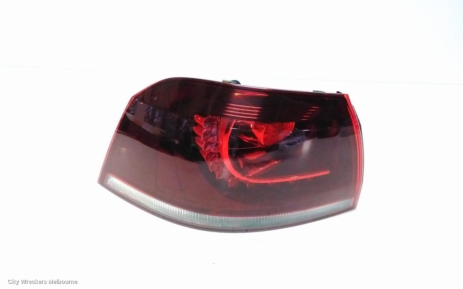 VOLKSWAGEN GOLF LEFT TAILLIGHT, GEN 6, CABRIO, 07/2011 - 01/2016