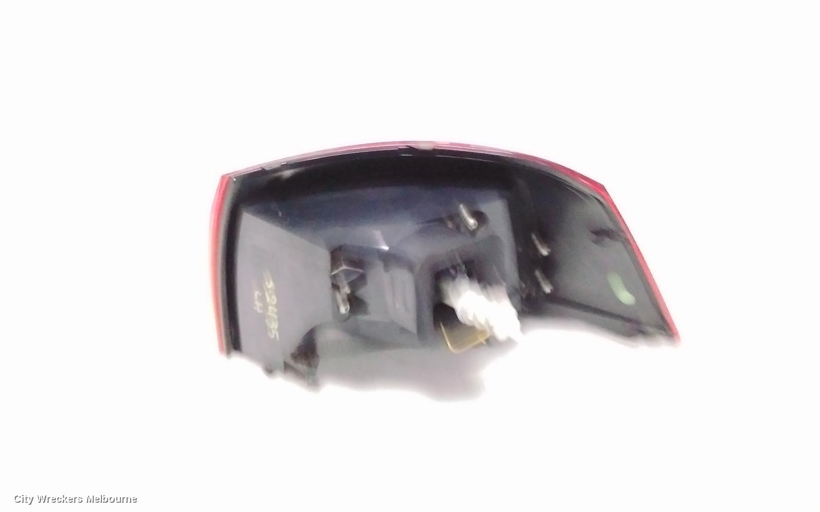 VOLKSWAGEN GOLF LEFT TAILLIGHT, GEN 6, CABRIO, 07/2011 - 01/2016