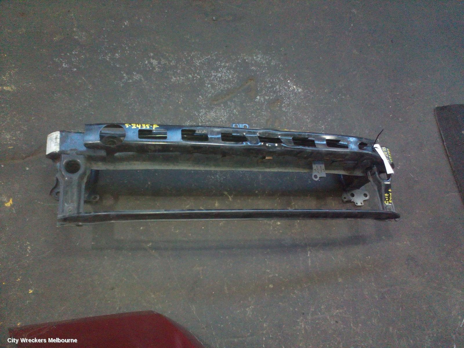 VOLKSWAGEN GOLF F/BAR REINFORC/BRACK, MAIN REINFORCEMENT, GEN 6, CABRIO, 07/2011 - 01/2016