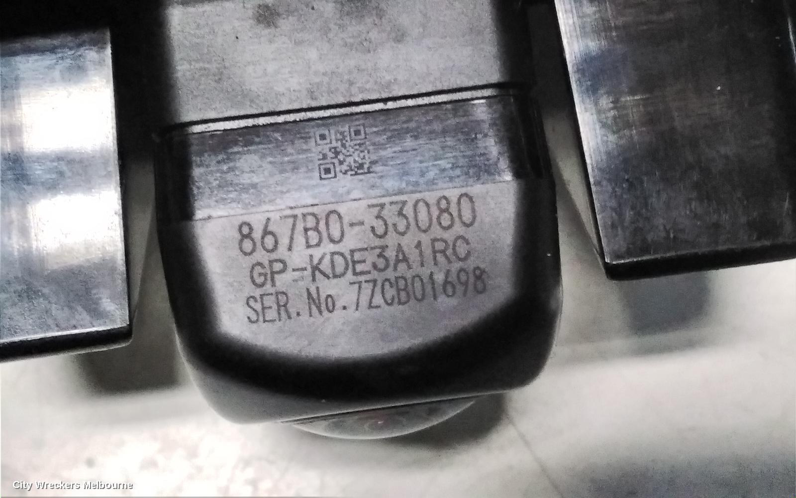 TOYOTA CAMRY REVERSE CAMERA, REAR CAMERA ASSY, XV70, 09/2017 ONWARDS