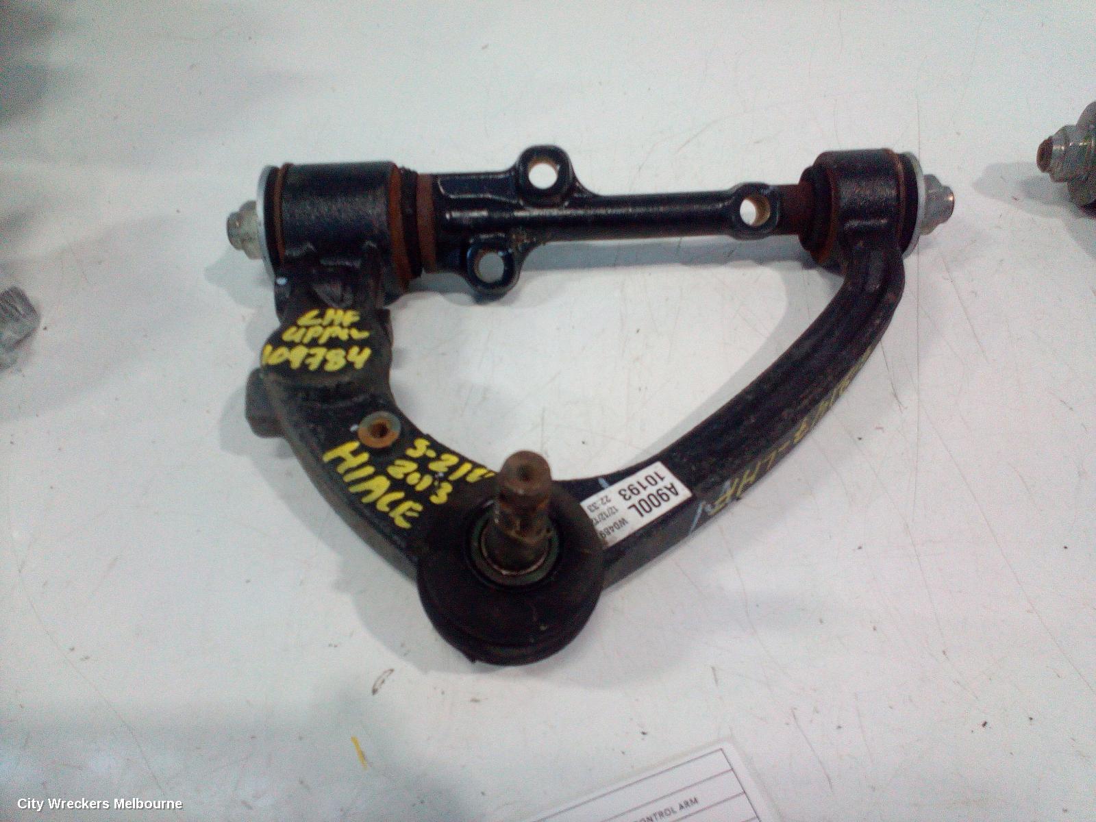TOYOTA HIACE LEFT FRONT UPPER CONTROL ARM, TRH/KDH, 2WD, 03/2005 - 04/2019
