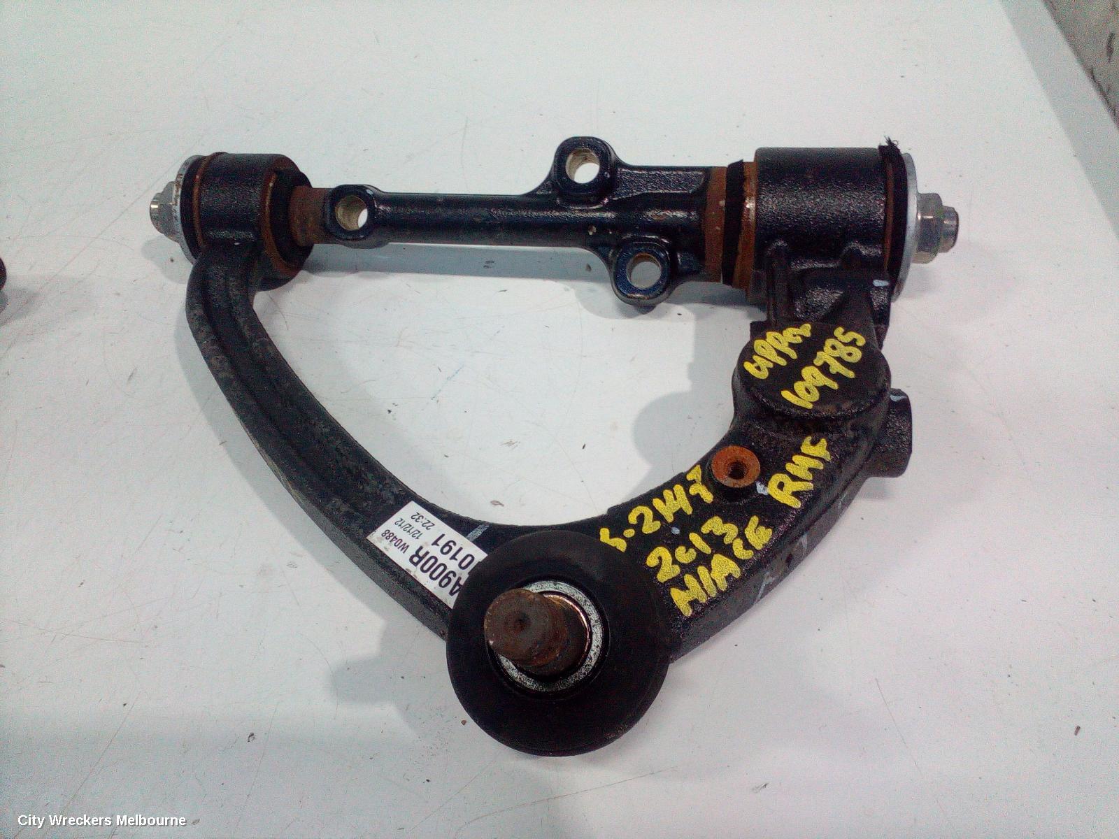TOYOTA HIACE RIGHT FRONT UPPER CONTROL ARM, TRH/KDH, 2WD, 03/2005 - 04/2019