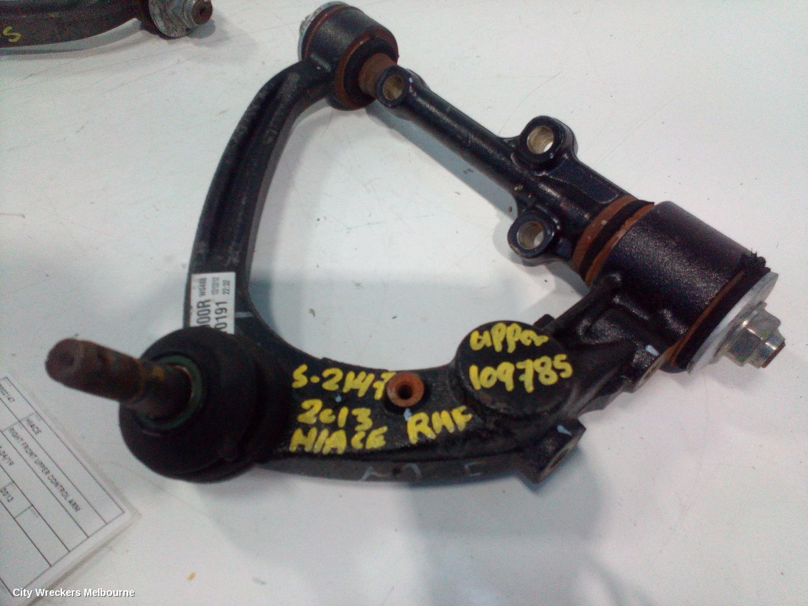 TOYOTA HIACE RIGHT FRONT UPPER CONTROL ARM, TRH/KDH, 2WD, 03/2005 - 04/2019