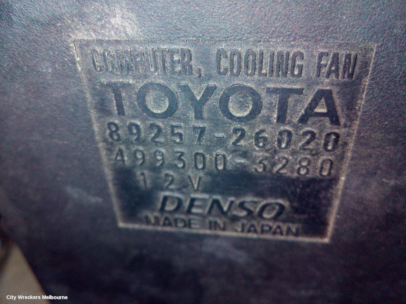 TOYOTA HIACE ECU, COOLING MODULE, TRH/KDH, 03/2005 - 04/2019