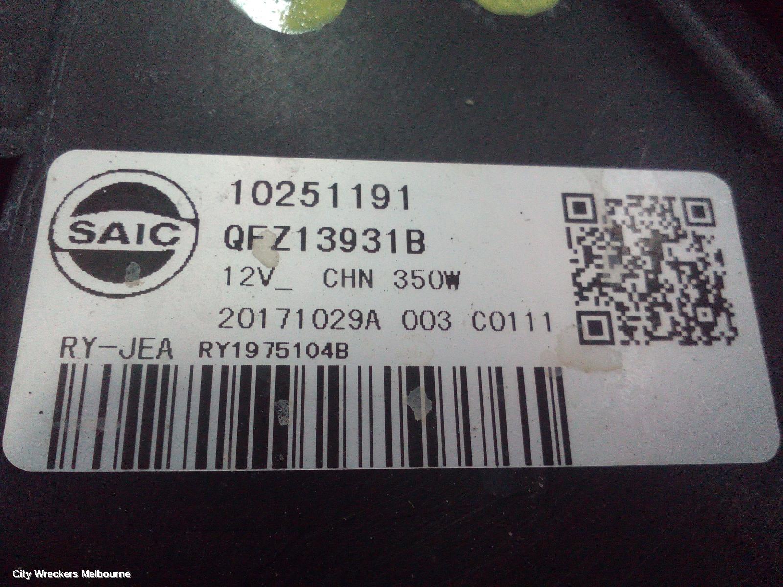 MG ZS FAN, AZS1, 09/2017 - 06/2025
