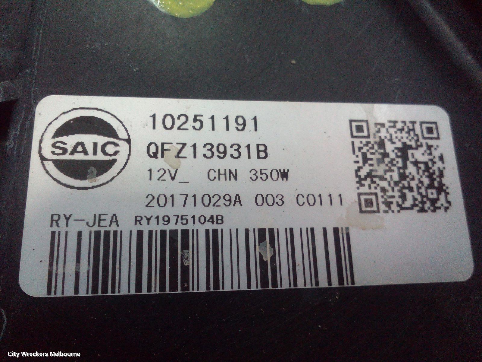 MG ZS FAN, AZS1, 09/2017 - 06/2025