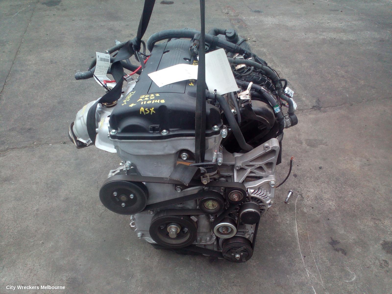 MITSUBISHI ASX ENGINE, PETROL, 2.0, 4B11, MIVEC/VVT, SINGLE CAM POSITION SENSOR TYPE, FWD, XB-XD, 07/2013 ONWARDS