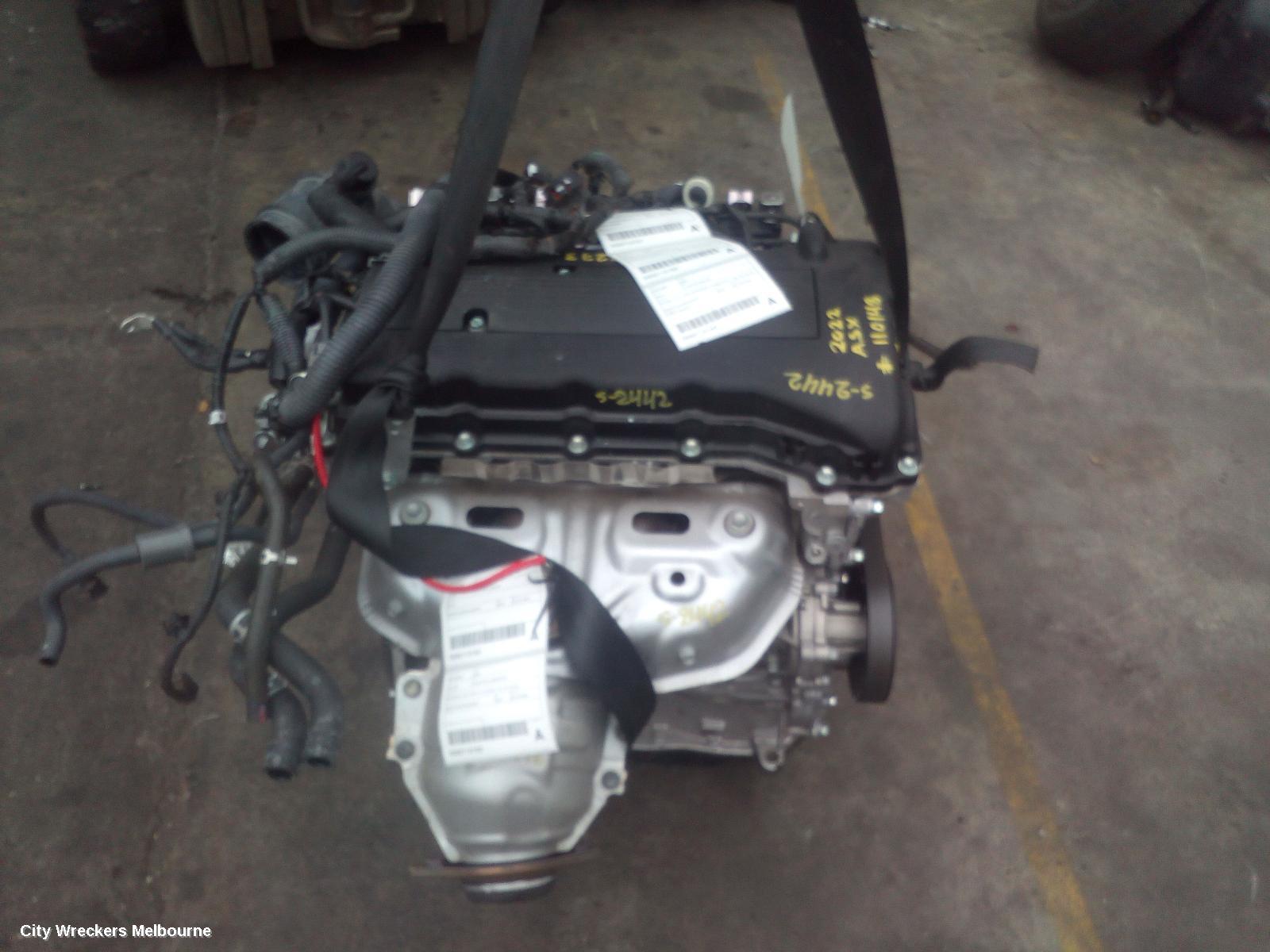 MITSUBISHI ASX ENGINE, PETROL, 2.0, 4B11, MIVEC/VVT, SINGLE CAM POSITION SENSOR TYPE, FWD, XB-XD, 07/2013 ONWARDS