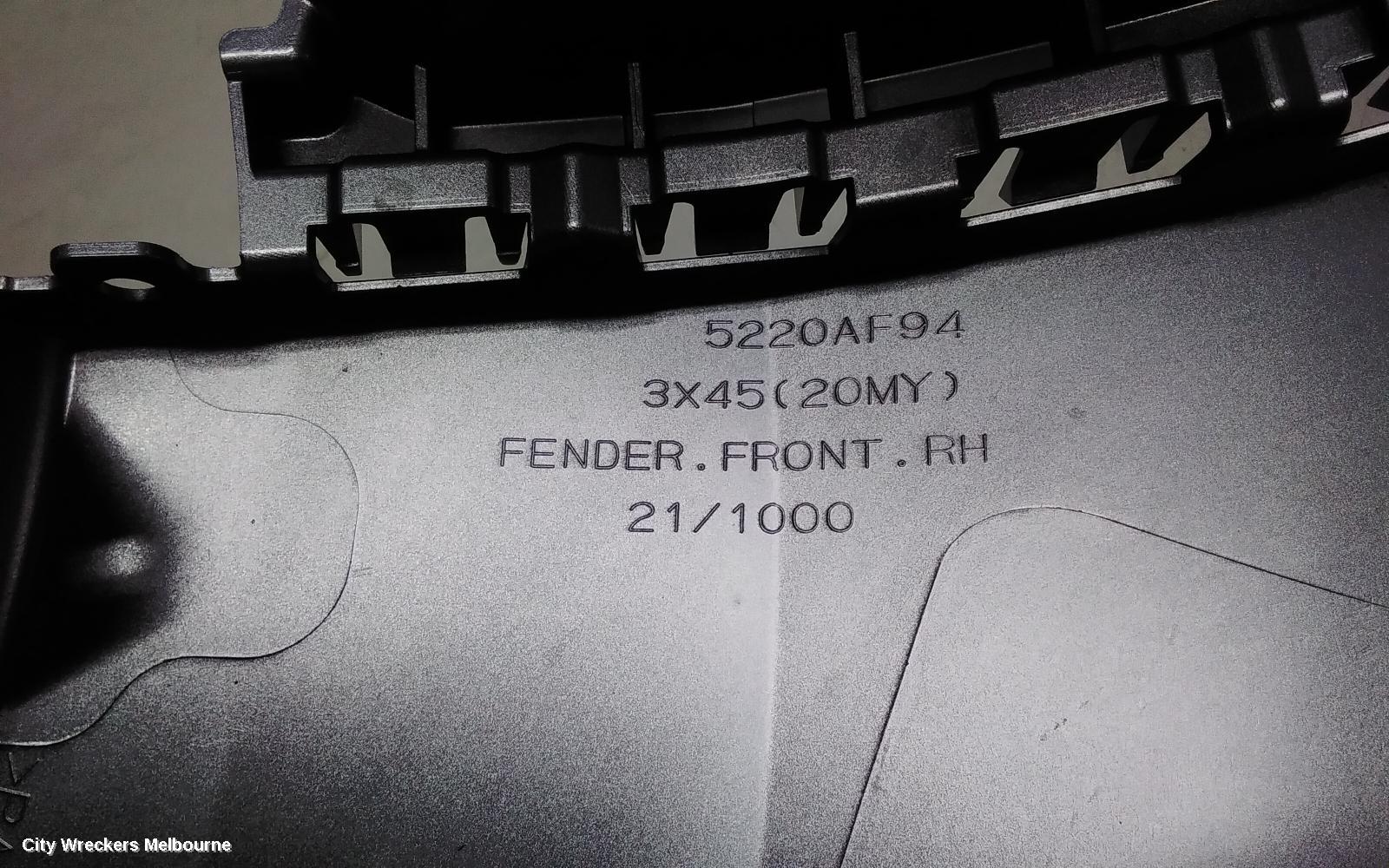 MITSUBISHI ASX RIGHT GUARD, XD, FLARED TYPE, 06/2019 ONWARDS