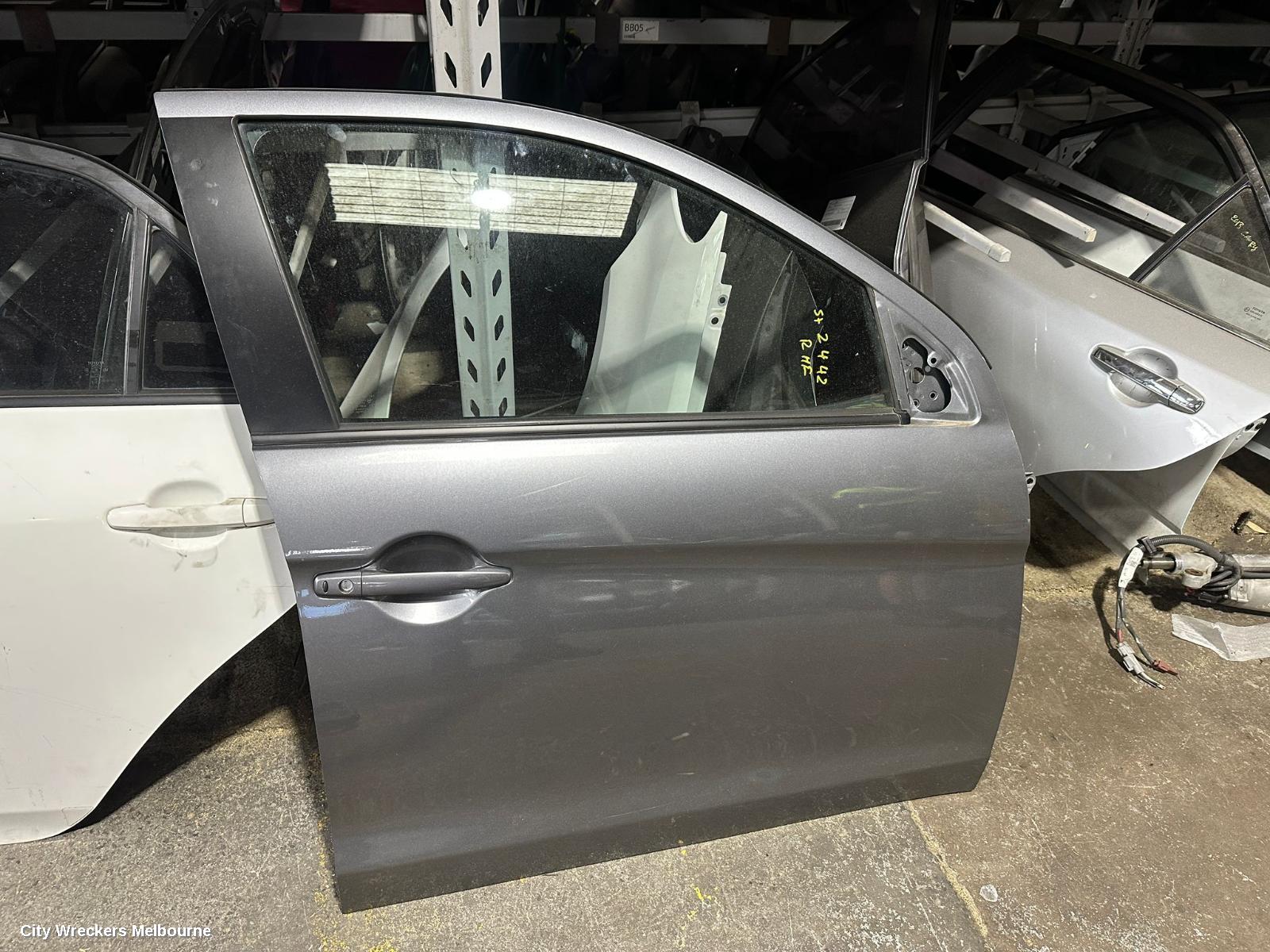 MITSUBISHI ASX RIGHT FRONT DOOR, XC-XD, 07/2018 ONWARDS