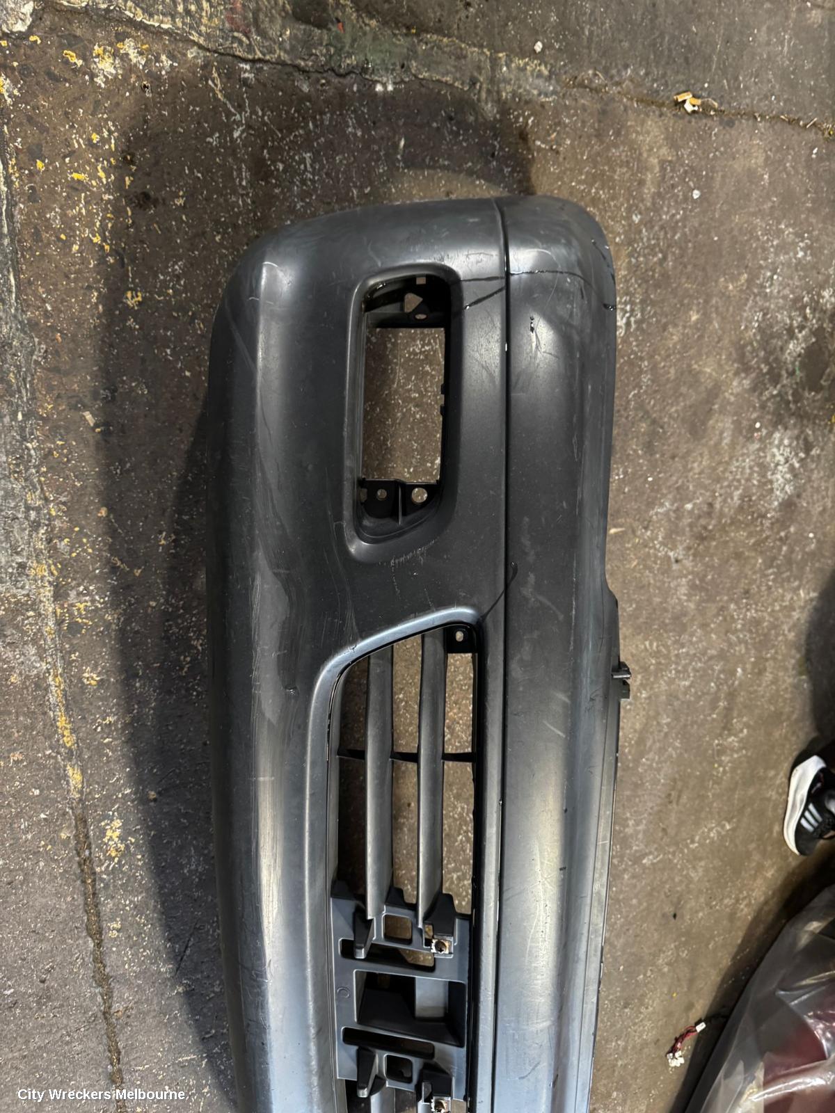 TOYOTA HILUX FRONT BUMPER, BUMPER BAR, SR, COLOUR CODED, NON FLARE GUARD TYPE, 07/2011 - 08/2015