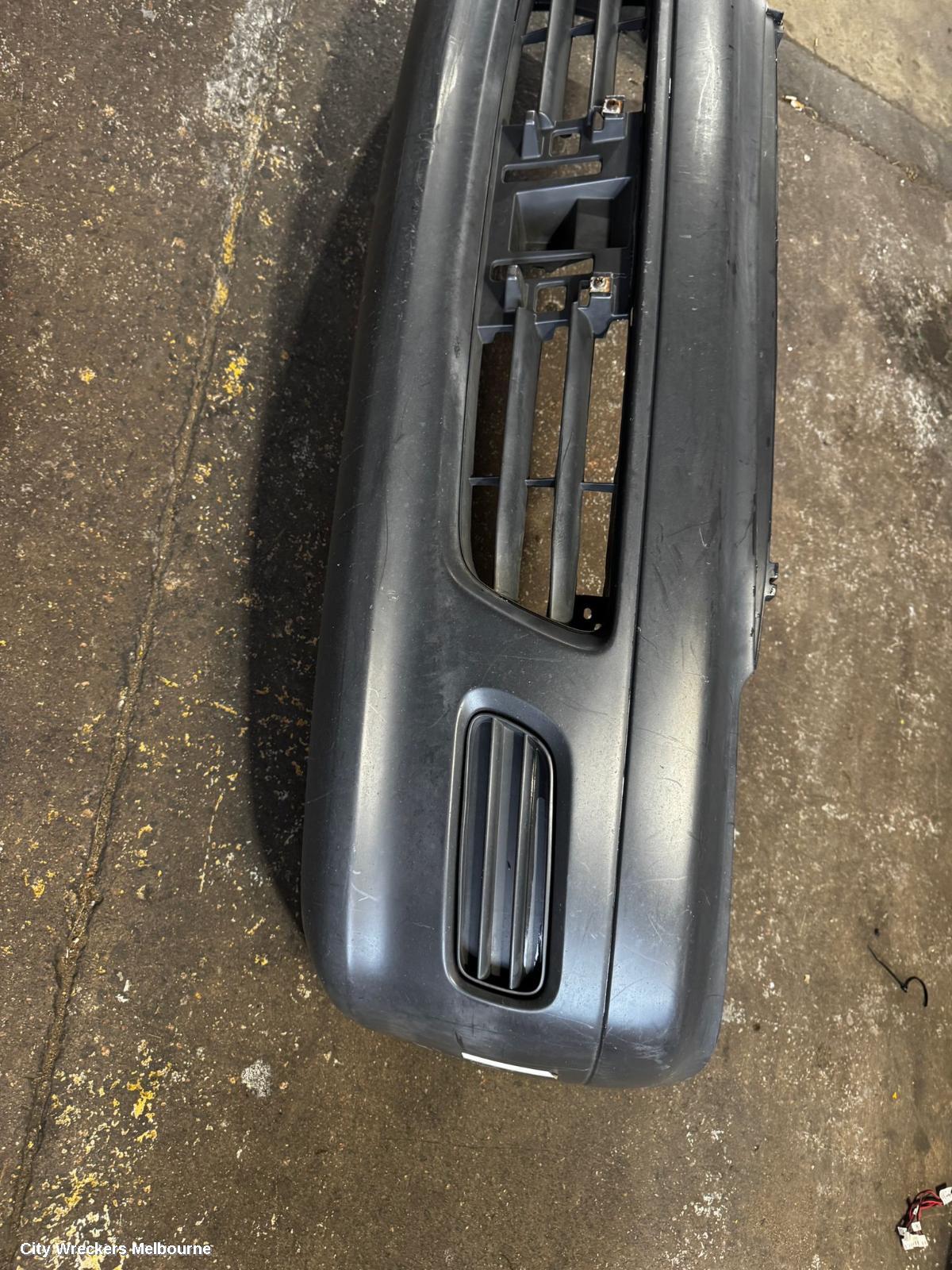 TOYOTA HILUX FRONT BUMPER, BUMPER BAR, SR, COLOUR CODED, NON FLARE GUARD TYPE, 07/2011 - 08/2015