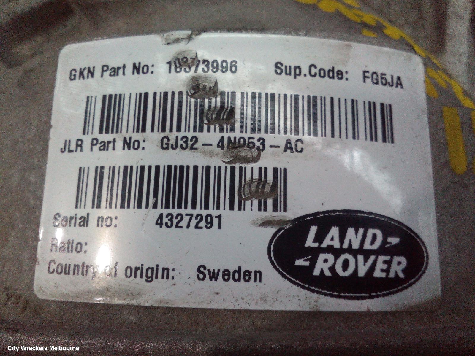LAND ROVER DISCOVERY SPORT DIFFERENTIAL CENTRE, REAR (COMPLETE), DFFICIENT DRIVELINE, L550, 01/2015 - 06/2019