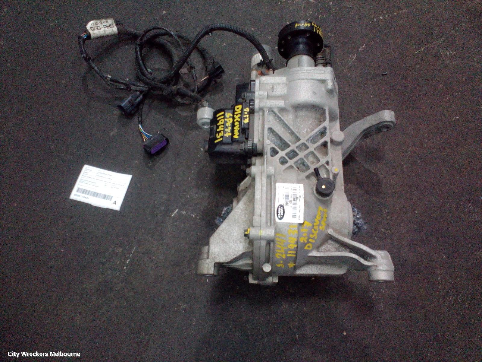 LAND ROVER DISCOVERY SPORT DIFFERENTIAL CENTRE, REAR (COMPLETE), DFFICIENT DRIVELINE, L550, 01/2015 - 06/2019