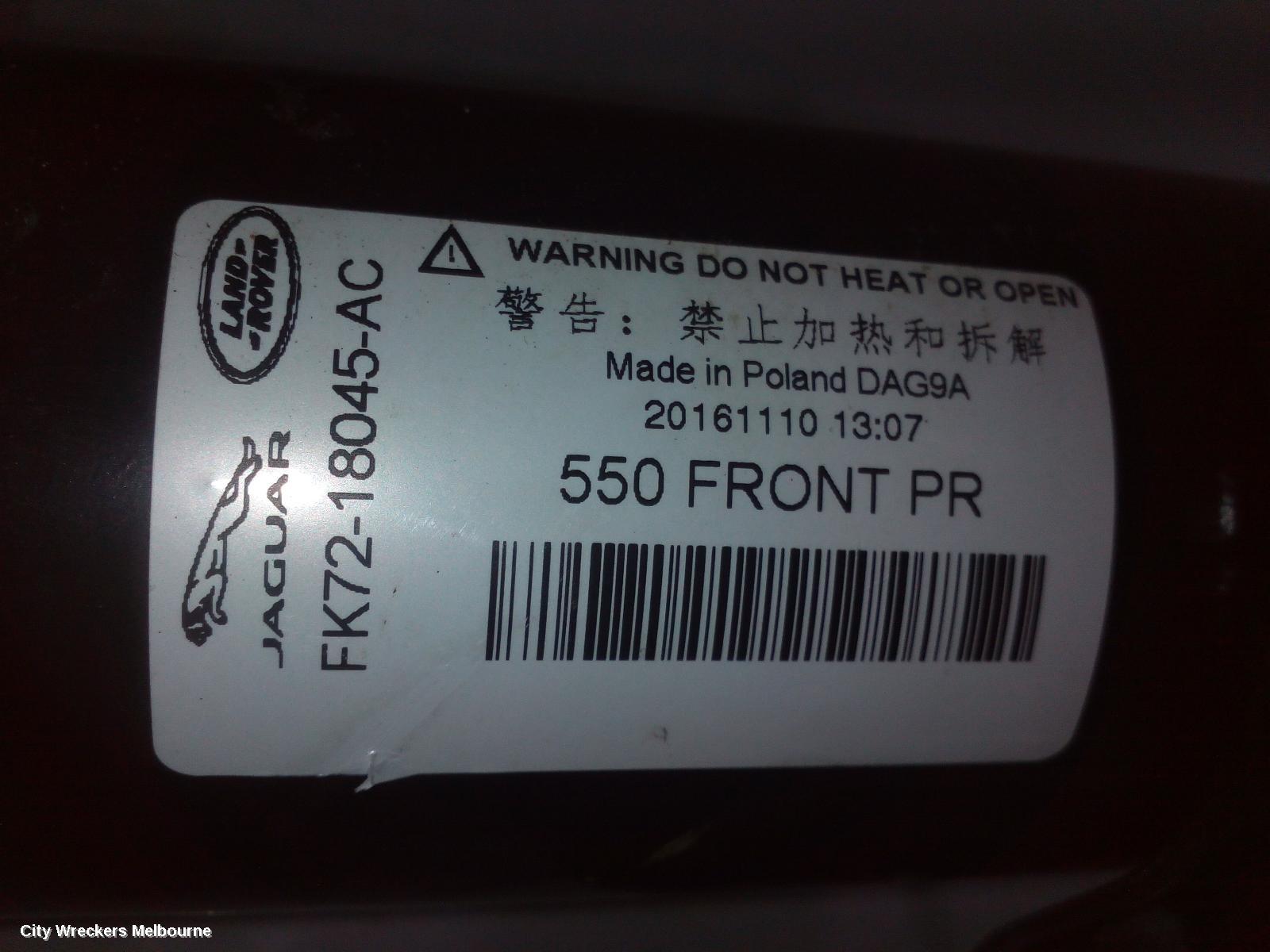 LAND ROVER DISCOVERY SPORT RIGHT FRONT STRUT, NON ACTIVE DAMPER TYPE, L550, 01/2015 - 06/2019