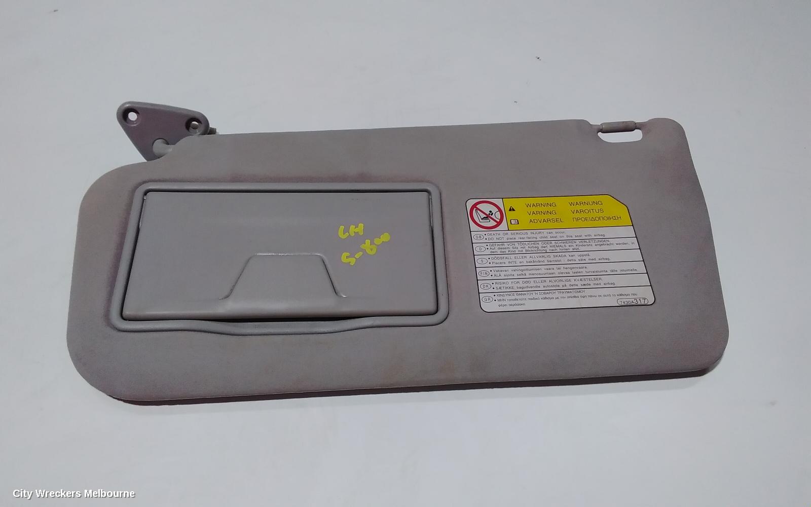 MITSUBISHI PAJERO SUNVISOR, NS-NW, LH SIDE, 11/2006 ONWARDS