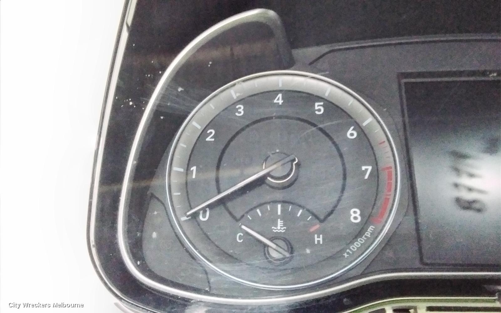 HYUNDAI KONA INSTRUMENT CLUSTER, INSTRUMENT CLUSTER, STANDARD TYPE, OS, 09/2017 ONWARDS