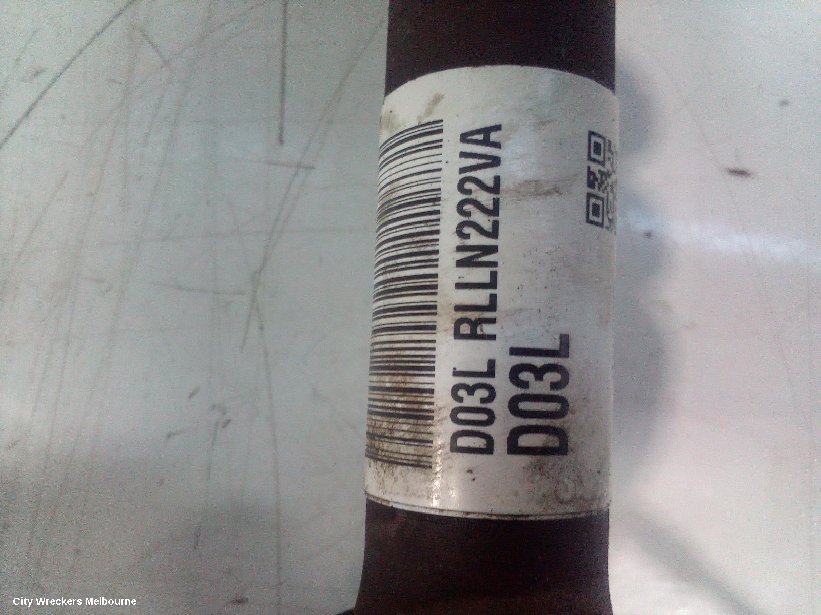 HYUNDAI KONA LEFT DRIVESHAFT, FRONT, AWD, OS, 09/2017 ONWARDS