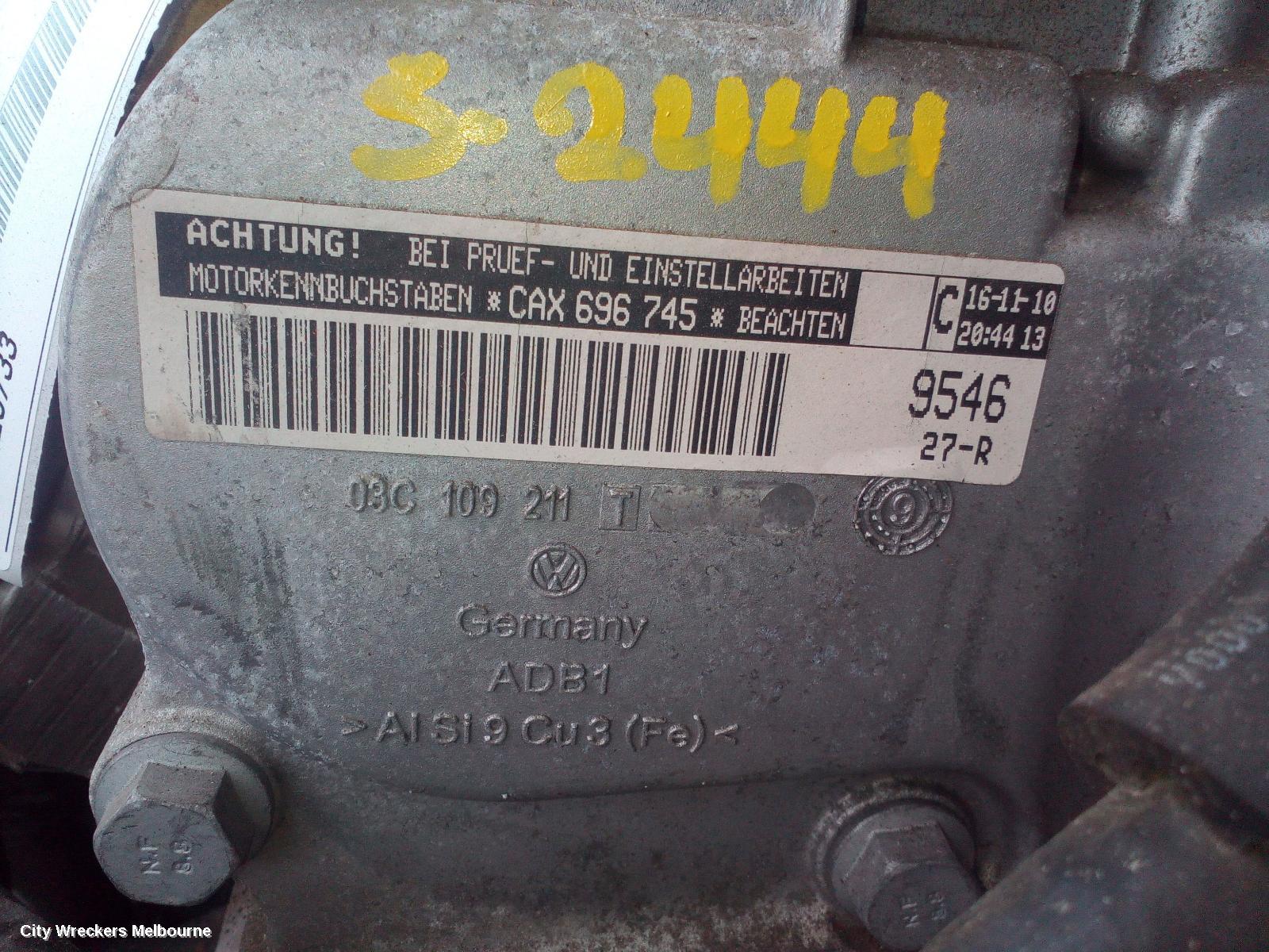 AUDI A1 ENGINE, PETROL, 1.4, TURBO, 8X, CAXA CODE, 12/2010 - 10/2018