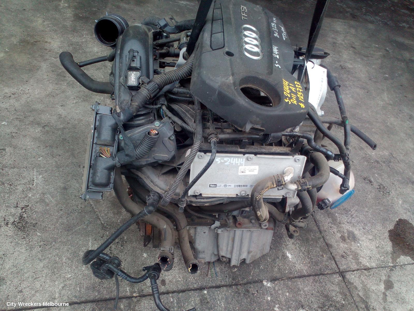AUDI A1 ENGINE, PETROL, 1.4, TURBO, 8X, CAXA CODE, 12/2010 - 10/2018