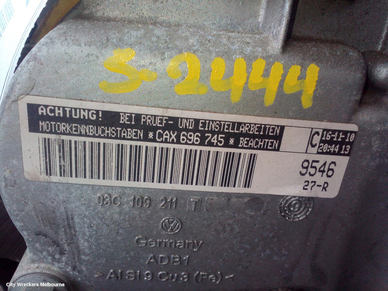 AUDI A1 ENGINE, PETROL, 1.4, TURBO, 8X, CAXA CODE, 12/2010 - 10/2018