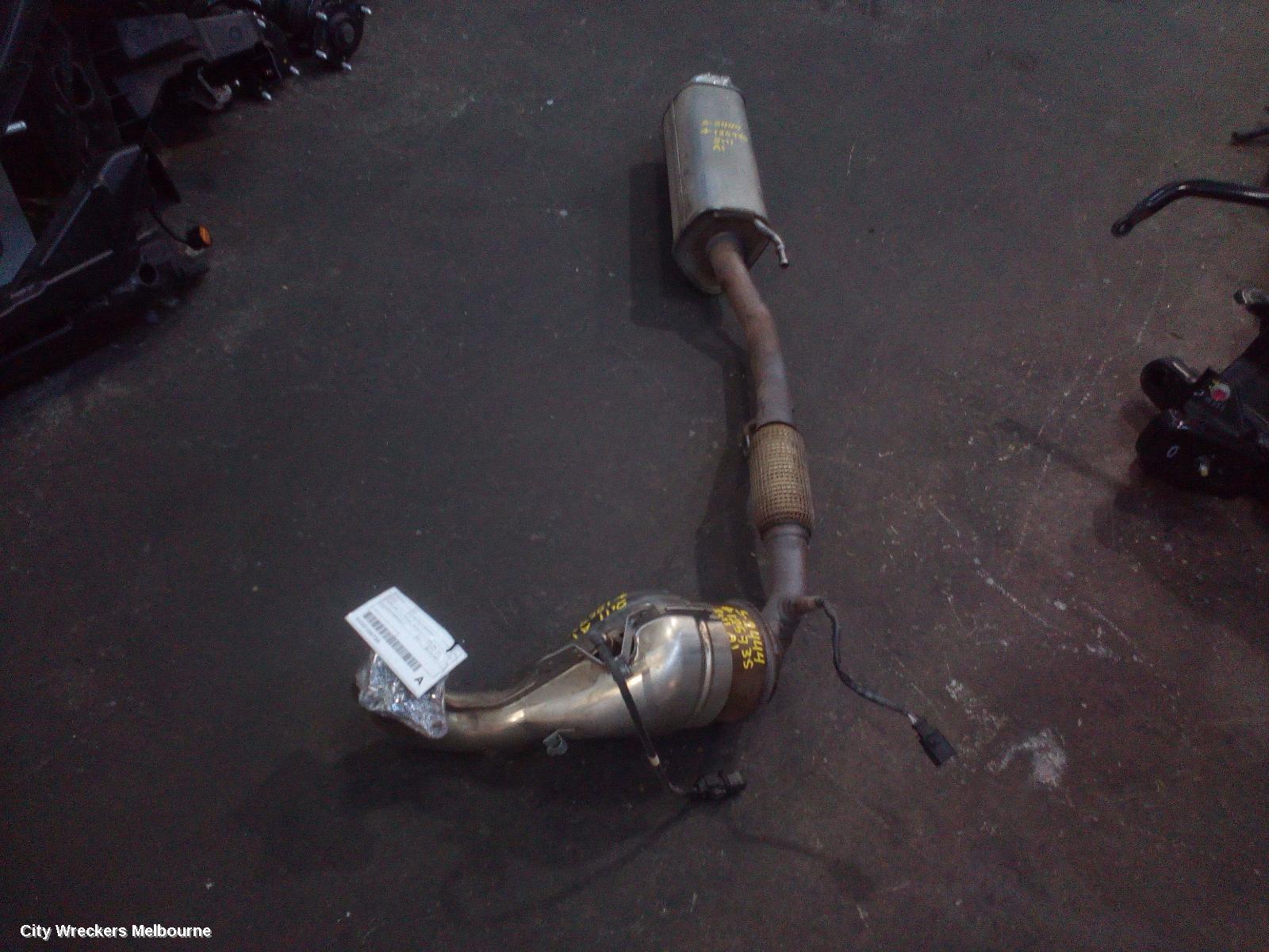 AUDI A1 CATALYTIC CONVERTER, UNDER CAR, 1.4, PETROL, CAXA/CNVA CODE, 8X, 12/2010 - 10/2018