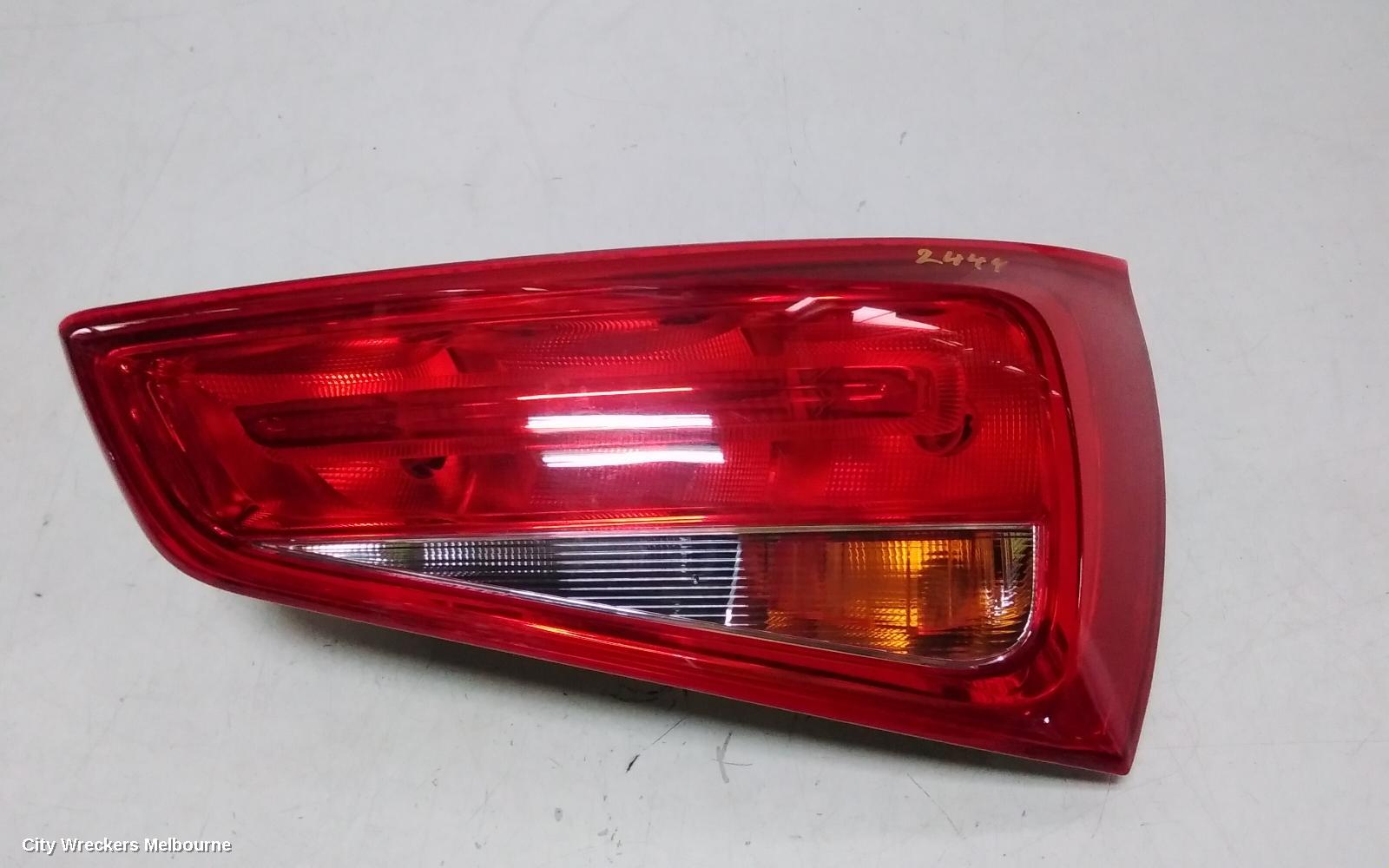 AUDI A1 RIGHT TAILLIGHT, A1, 8X, ON LIFTGATE, LED TYPE, 12/2010 - 02/2015