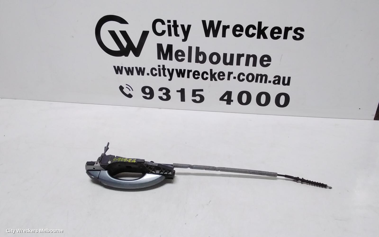 VOLKSWAGEN AMAROK DOOR HANDLE, OUTER, RH FRONT, COLOUR CODED, 2H, 10/2010 - 09/2022