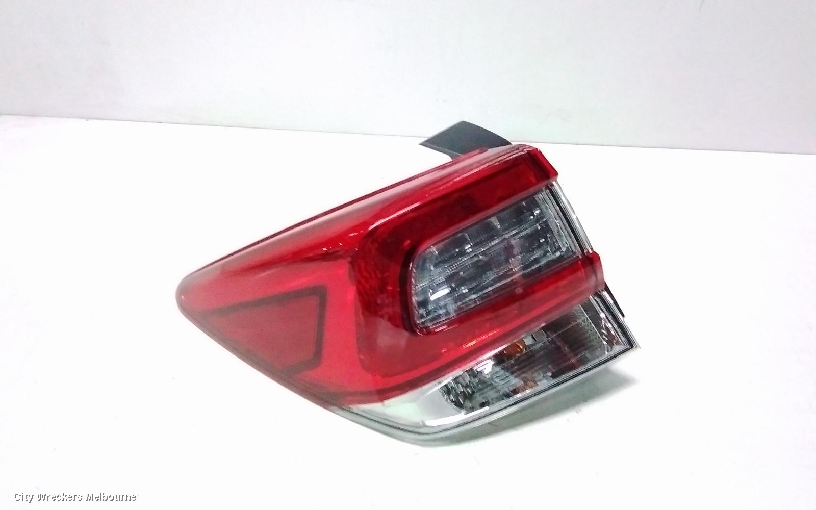SUBARU XV LEFT TAILLIGHT, W/ BLACK INSERT TYPE, G5X, 05/2020 - 06/2023