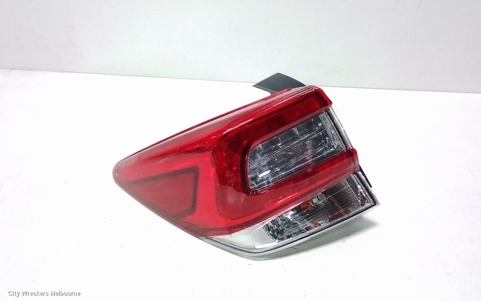 SUBARU XV LEFT TAILLIGHT, W/ BLACK INSERT TYPE, G5X, 05/2020 - 06/2023